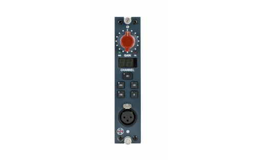 AMS Neve 1081R Mono Mic Pre module (blue)