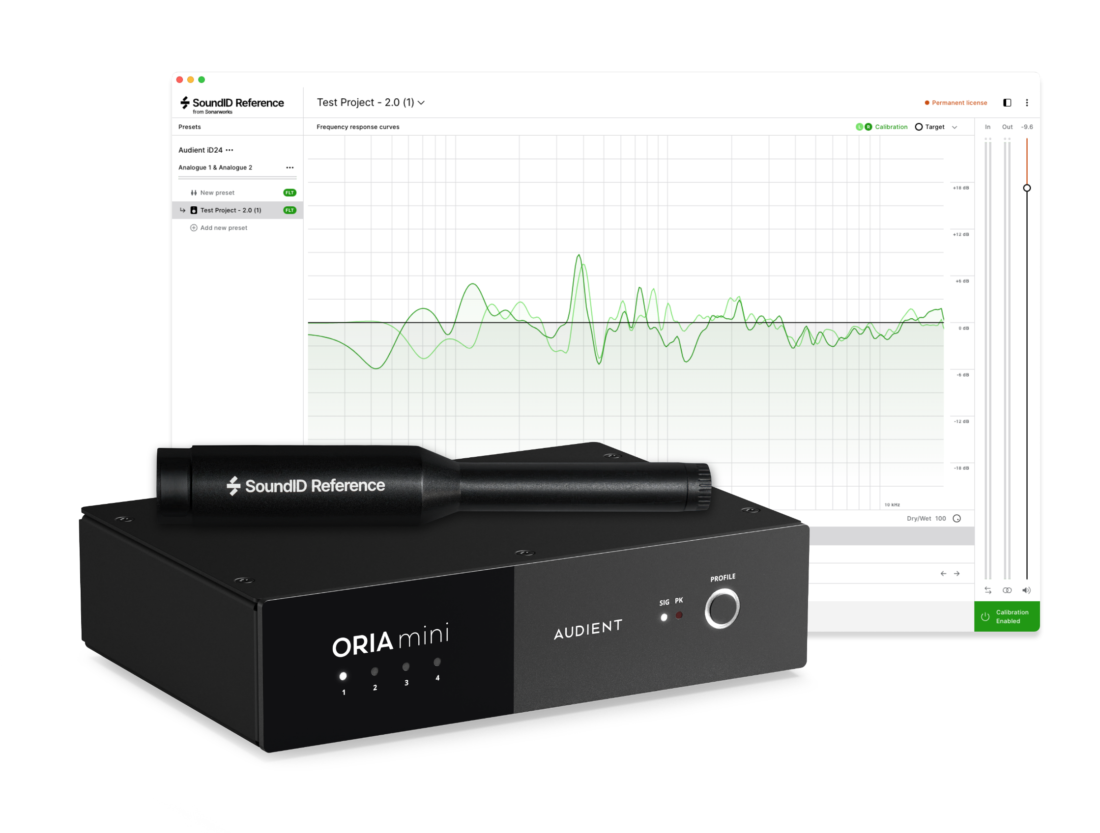 Audient ORIA Mini + SoundID Reference Complete Bundle