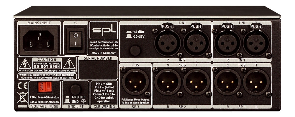 SPL 2Control - black