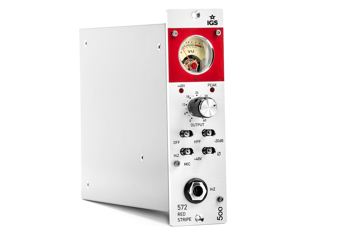 IGS Audio 572 Red Stripe Tube Preamp